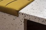 Terrazzo Bench | Benches & Ottomans by OSO CREATIONS. Item made of granite