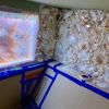 Organic Style Wall | Wall Sculpture in Wall Hangings by Christa Wilm | The Bellevue House in Newport. Item made of glass