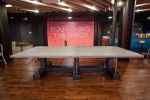 Midtown Office Meeting/Lunch Table | Dining Table in Tables by OSO CREATIONS. Item made of metal with concrete