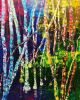Blizzard on a Forest Fire & Mystical Forest | Oil And Acrylic Painting in Paintings by Checa Art | Hill Center at the Old Naval Hospital in Washington. Item composed of canvas