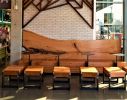 Wood Bench | Benches & Ottomans by TRUE Handcrafted | Allegro Coffee Roasters - Gilman in Berkeley
