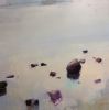 Interlude | Oil And Acrylic Painting in Paintings by Sharon Paster. Item made of wood with canvas