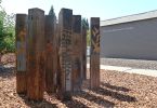 Grove | Sculptures by Martin Webb | Napa Valley Community Foundation in Napa. Item composed of wood & synthetic