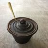 Brass Sugar Spoon | Serving Bowl in Serveware by Erica Moody | Fine Metal Work | Penland School of Crafts in Bakersville. Item composed of ceramic