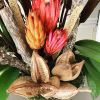Silk Floral Arrangement | Floral Arrangements by Fleurina Designs. Item composed of wood & ceramic