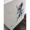 Ink Drawing and Acrylic Painting | Oil And Acrylic Painting in Paintings by Brittney Ciccone. Item composed of synthetic