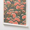 Wallpaper Lush - Red (coral) | Wallpaper by Makelike | Red Herring in Los Angeles