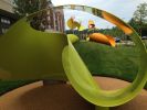 Petal Play | Public Sculptures by Mary Ann E. Mears. Item made of metal