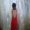 Walking to Freedom | Oil And Acrylic Painting in Paintings by Jill Perla Art. Item made of canvas with synthetic