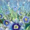 Commissioned Botanical Painting | Oil And Acrylic Painting in Paintings by Cara Enteles Studio. Item made of synthetic