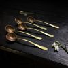 Brass Serving Spoon | Serving Utensil in Utensils by Erica Moody | Fine Metal Work. Item made of brass