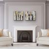 Diptych | Oil And Acrylic Painting in Paintings by Lori Burke | Fickle Designs Art Studio in Fort Erie. Item composed of canvas