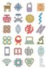 Yamoransa ICTC Library Glyphs | Murals by John Boak | Yamoransa ICTC in Yamoransa