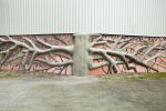 Concrete Tree | Street Murals by Paul Santoleri | Manayunk Canal Towpath in Philadelphia