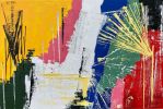 Sticks | Oil And Acrylic Painting in Paintings by Hugo Auler Jr. Art. Item composed of canvas & synthetic