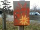 Utility Box Murals | Murals by Christian Toth Art. Item made of synthetic