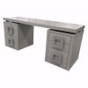 DK-128A Desk | Tables by Antoine Proulx Furniture, LLC | Four Seasons Hotel One Dalton Street, Boston in Boston. Item composed of wood & steel