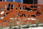 Riders | Sculptures by Eric Powell | Hyatt Place Emeryville/San Francisco Bay Area in Emeryville. Item made of steel