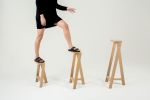 Pausa stool | Chairs by Pierre-Emmanuel Vandeputte | Filippa K in Bruxelles. Item composed of wood