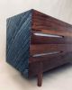 Custom Sideboard | Storage by In Element Designs. Item made of walnut with stone