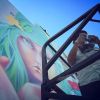 Yummy Mermaid | Murals by Yuhmi Collective | Marriott Stanton South Beach in Miami Beach