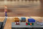 Custom Coffee Table | Tables by Joe Cauvel of Cauv Design | Google NY in New York. Item composed of wood