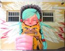 Lana & Saber | Street Murals by Yuhmi Collective