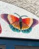 Moth/Butterfly Mosaic | Public Mosaics by Josie Lewis Art