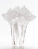 LIULI Crystal Art Crystal Peony Bloom (Powdered White) | Sculptures by Lawrence & Scott | Lawrence & Scott in Seattle. Item composed of glass