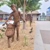 "Freedom" by Jane DeDecker, NSG | Public Sculptures by JK Designs and the National Sculptors' Guild | York Field in Whittier