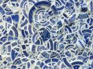 Blue Willow Mosaic | Murals by Johanna Burke of Burke & Pryde