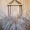 Paper Macrame | Macrame Wall Hanging in Wall Hangings by Griffin Carrick. Item composed of paper
