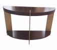 ST-91S Demilune Console Table | Tables by Antoine Proulx Furniture, LLC. Item composed of wood