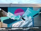 Holladay Mural | Street Murals by Josh Scheuerman. Item composed of synthetic