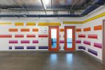 Mural | Murals by Andrew Huffman | Facebook Denver Office in Denver. Item composed of synthetic