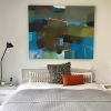 Marin Hike | Mixed Media by Sharon Paster. Item made of canvas with synthetic