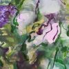 SOLD Lila | Oil And Acrylic Painting in Paintings by Wendy Grace. Item composed of canvas