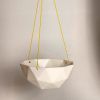 Hanging Geo-Planter | Vases & Vessels by KL Studios. Item made of ceramic
