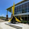 "Synergy" by Kathleen Caricof, NSG | Public Sculptures by JK Designs and the National Sculptors' Guild | West Central Community Center in Little Rock