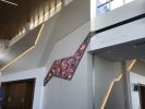 Glass Wall Art | Glasswork in Wall Treatments by Rock Cottage Glassworks | Charleston Civic Center in Charleston. Item composed of glass