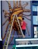 Golden Heart Mural | Murals by Hans Haveron | Burgerim in Los Angeles