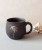 Black Ceramic Tree Mug | Cups by ShellyClayspot