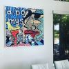 Red Lips Graffiti | Photography by Suzann Kaltbaum. Item made of metal