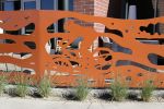 Riders | Sculptures by Eric Powell | Hyatt Place Emeryville/San Francisco Bay Area in Emeryville. Item made of steel