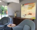 Warm Sand | Oil And Acrylic Painting in Paintings by Sharon Paster. Item made of canvas