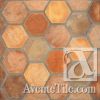 Arabesque Hexagon Tiles | Tiles by Avente Tile | The Royal in Washington. Item made of cement
