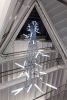 Reunion Tower Center Chandelier | Chandeliers by Amuneal | Reunion Tower in Dallas. Item composed of aluminum