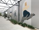 Balance | Murals by Allison Kunath | 555 aviation in El Segundo. Item made of synthetic