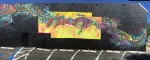 Truth is Love Mural | Street Murals by Max Ehrman (Eon75) | Urbanite Theatre in Sarasota. Item composed of synthetic