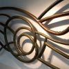 Currents | Sculptures by Eric Powell | Ingleside Branch Library in San Francisco. Item composed of steel